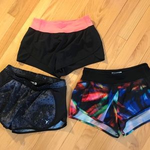 3 Activewear shorts